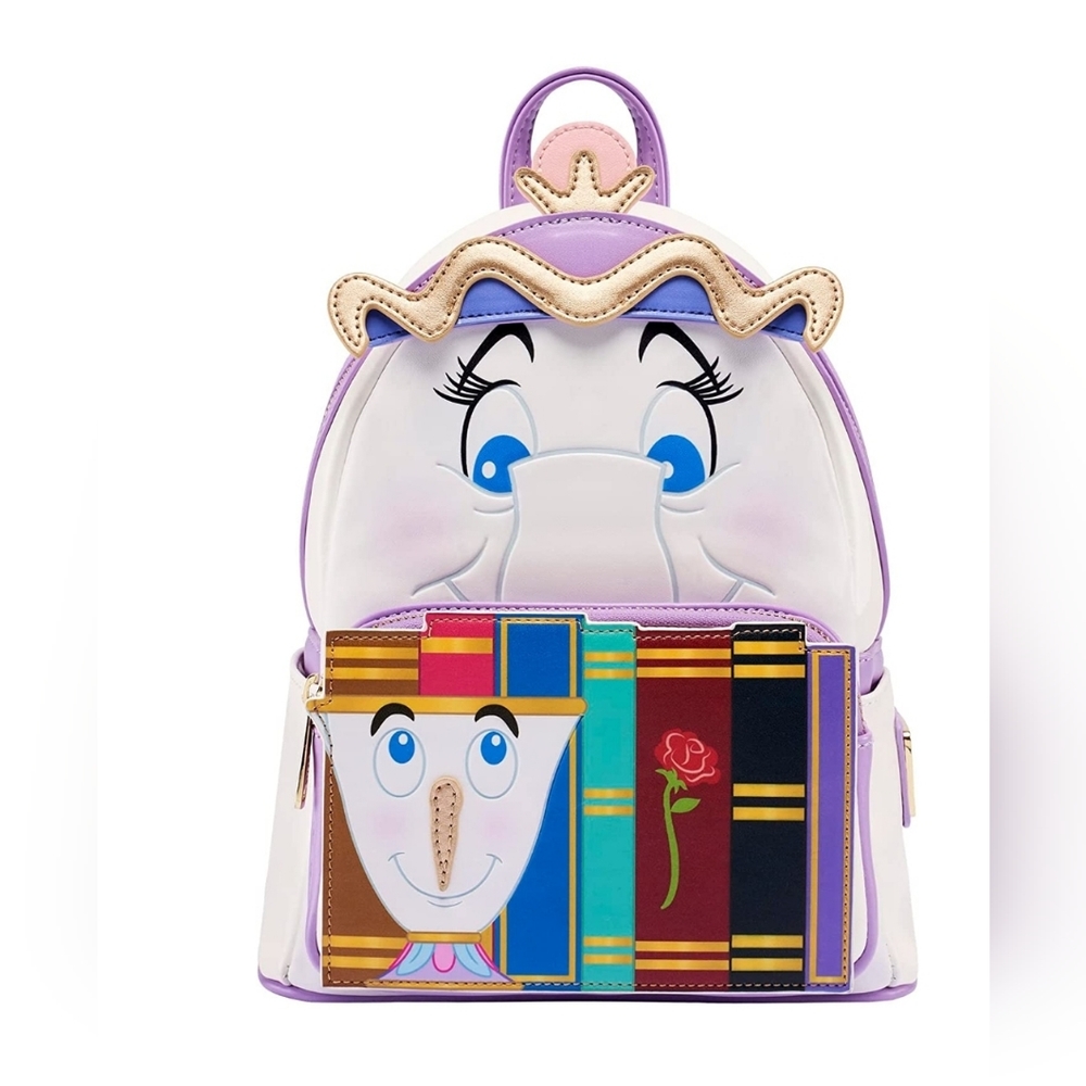 Loungefly Disney Parks Beauty and The Beast Backpack